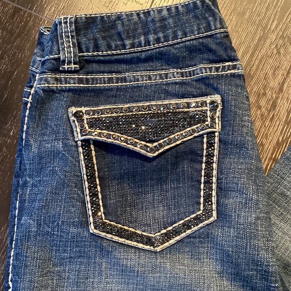 Rock & Roll Cowgirl Mid Rise Jeans - Picture 2 of 6